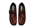 Clarks Wallabee "Brown Cow Print"