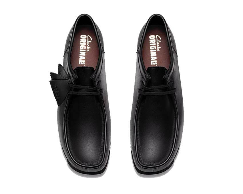 Clarks Wallabee GTX "Black Leather"