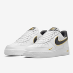 Air Force 1 Low '07 LV8 Double Swoosh " White Metallic Gold "