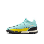 Nike Junior Phantom GT2 Academy TF DF Artificial Turf Soccer Shoe - Glacier Ice/Black/Yellow Strike