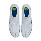 Nike Mercurial Superfly 8 Academy TF Artificial Turf Soccer Shoe - Grey/Blackened Blue/Light Marine/Laser Blue/Volt