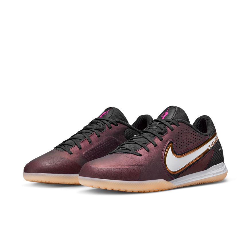 Nike React Legend 9 Pro Q IC Indoor Soccer Shoe - Space Purple/White