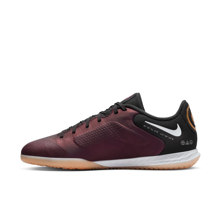 Nike React Legend 9 Pro Q IC Indoor Soccer Shoe - Space Purple/White