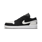 Air Jordan 1 Low Black White Diamond