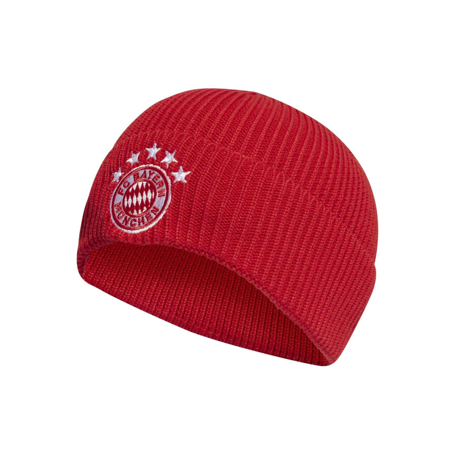 FC Bayern Beanie Licensed Hats adidas Red ONE SIZE 