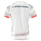 adidas Muller Special Authentic Away Jersey 25/26 w/ Sponsor + Meister Bundesliga Patch (White/Red)