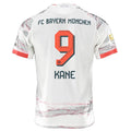 adidas Harry Kane Bayern Munich Authentic Away Jersey 25/26 w/ Sponsor + Meister Bundesliga Patch (White/Red)
