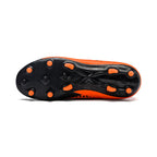 Puma FUTURE 2.4 FG/AG JR Firm Ground Junior Soccer Cleat- Black/Orange