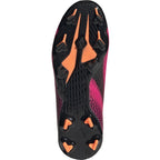 adidas X Ghosted.3 JUNIOR Firm Ground Soccer Shoe - Shock Pink / Core Black / Screaming Orange