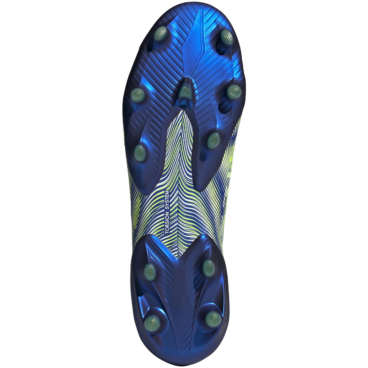 adidas Nemeziz+ FG Firm Ground Soccer Cleat - Team Royal Blue/White/Solar Yellow