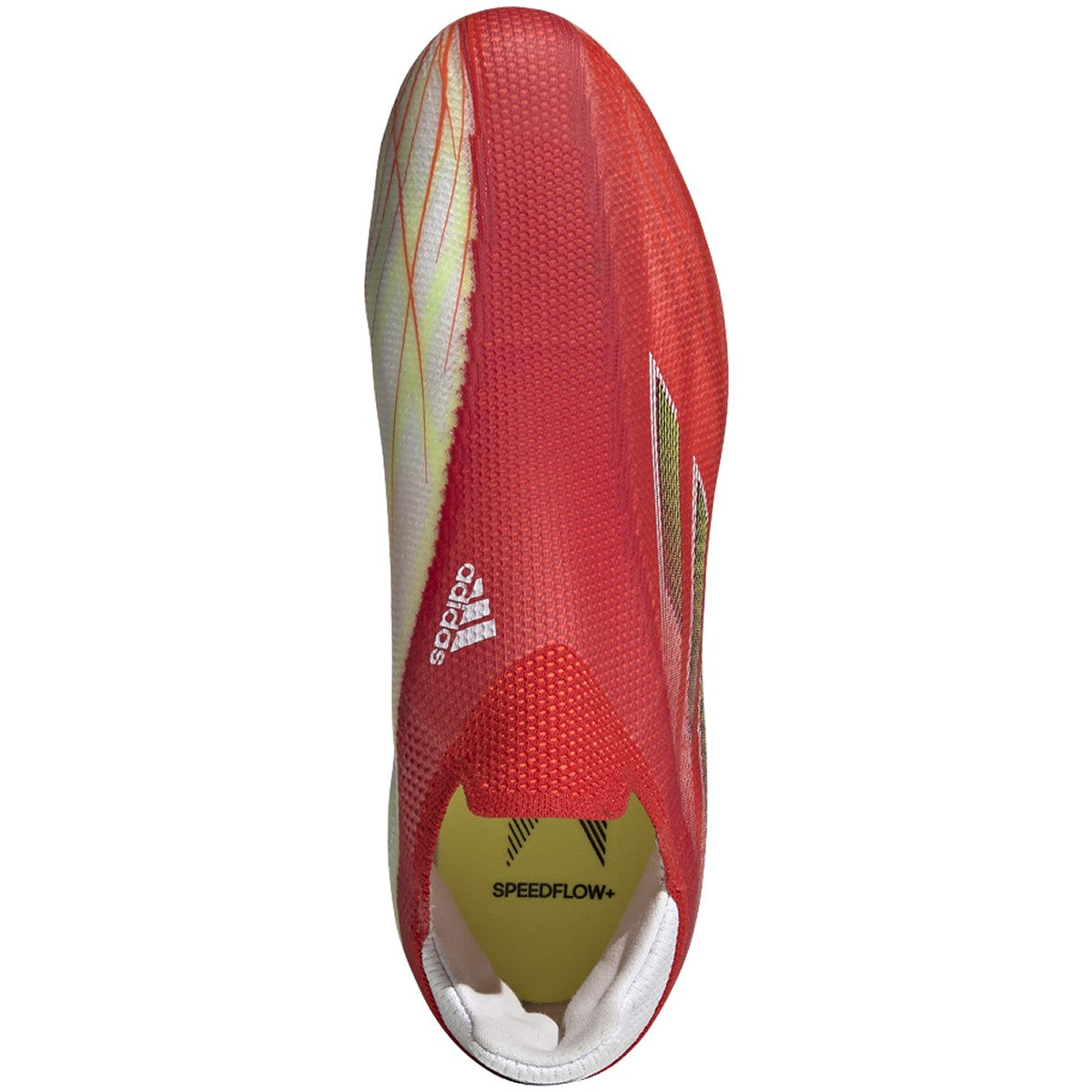 adidas X Speedflow+ JUNIOR Firm Ground Soccer Shoe - Red / Core Black / Solar Red
