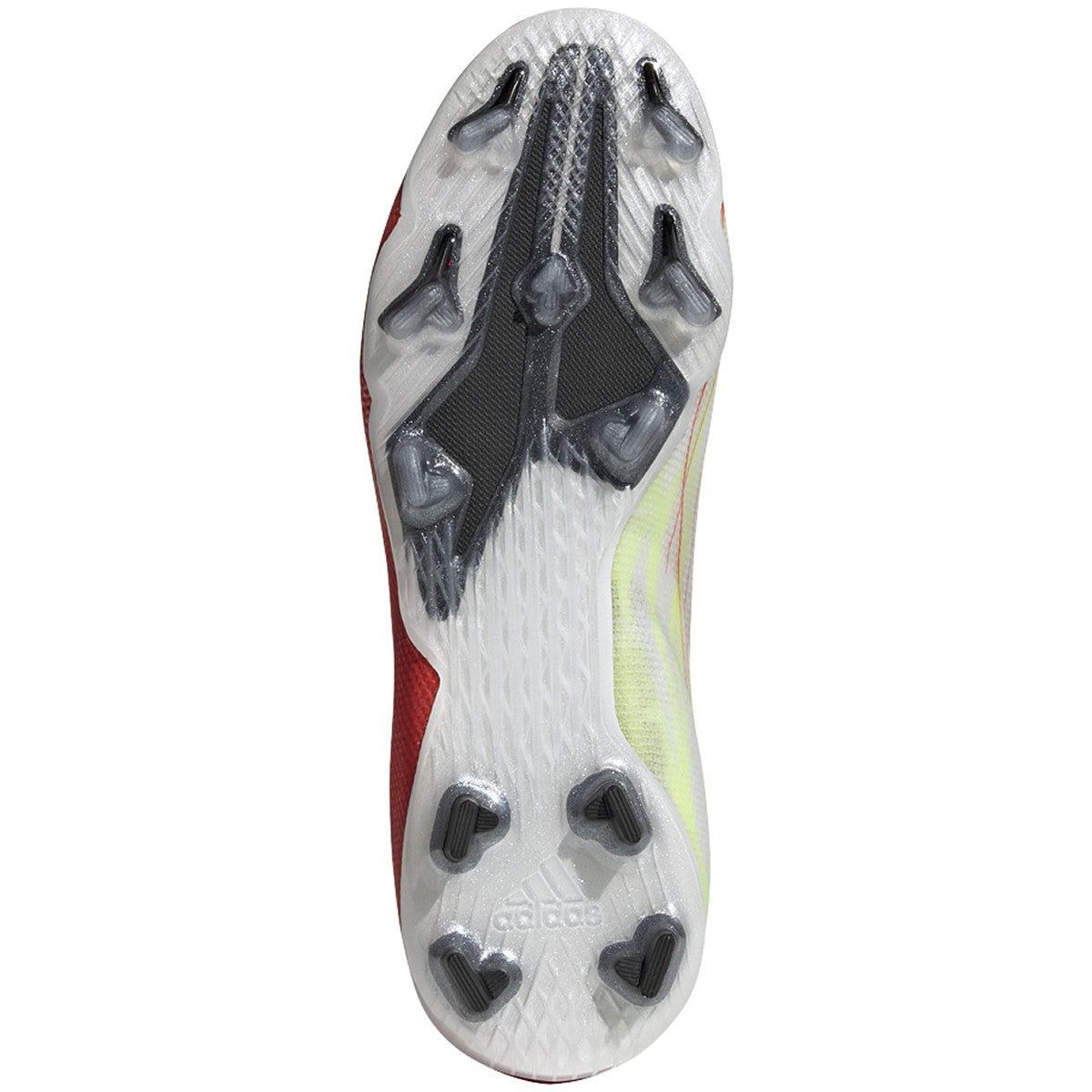 adidas X Speedflow+ JUNIOR Firm Ground Soccer Shoe - Red / Core Black / Solar Red