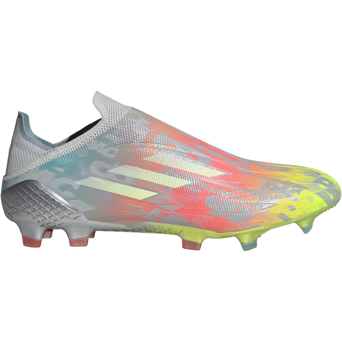 adidas Speedflow + Firm Ground Cleats -  Clear Onix/White/Solar Yellow