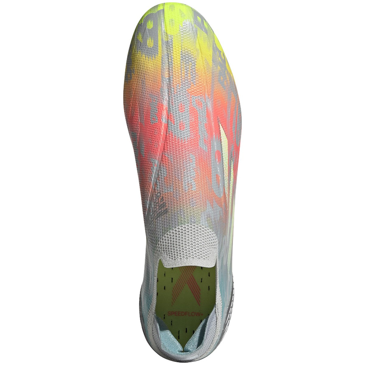 adidas Speedflow + Firm Ground Cleats -  Clear Onix/White/Solar Yellow