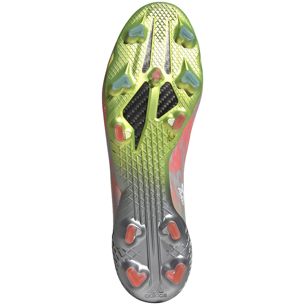 adidas Speedflow + Firm Ground Cleats -  Clear Onix/White/Solar Yellow