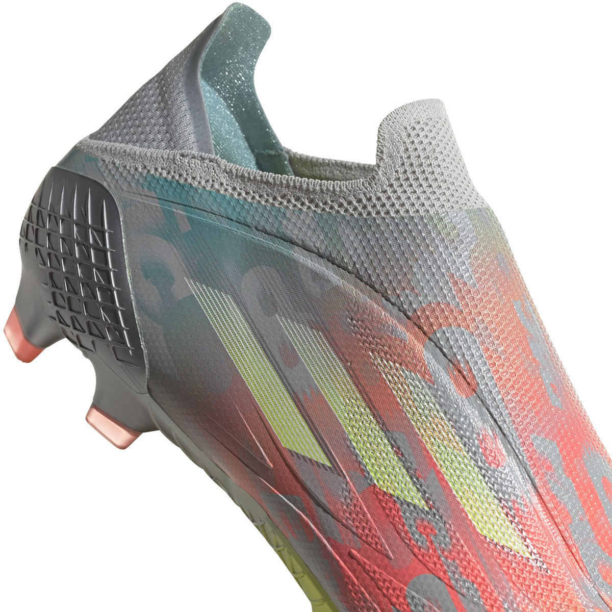 adidas Speedflow + Firm Ground Cleats -  Clear Onix/White/Solar Yellow
