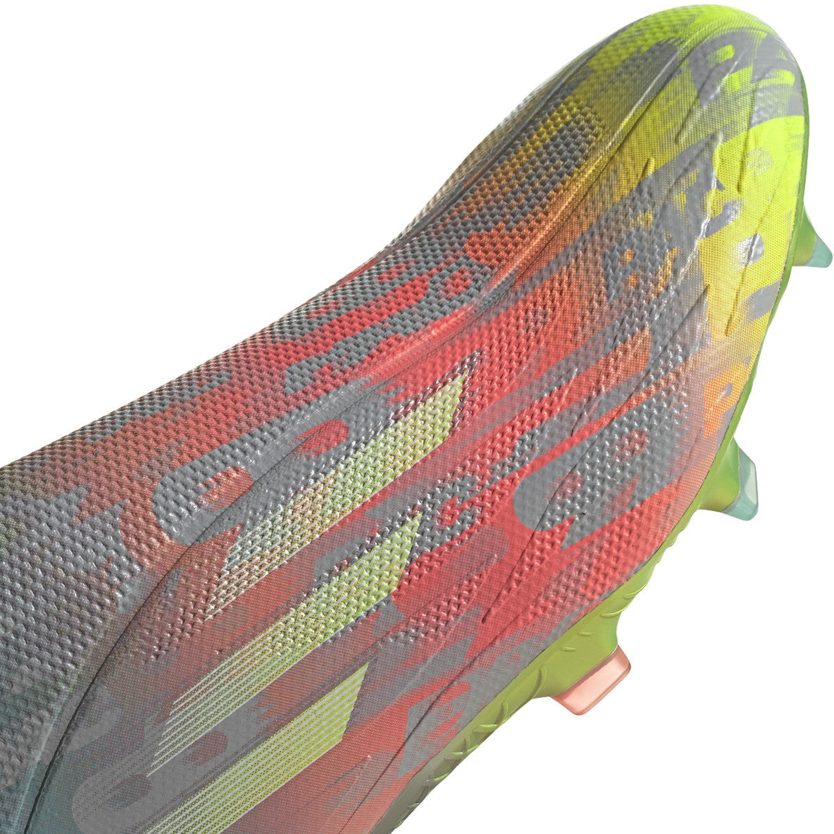 adidas Speedflow + Firm Ground Cleats -  Clear Onix/White/Solar Yellow