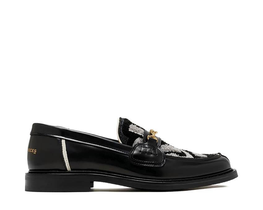 Filling Pieces Loafer Gowtu "Black Grey"