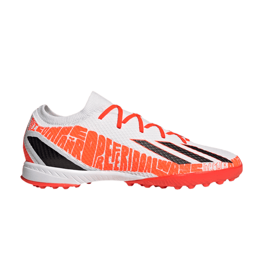 Adidas JR X Speedportal Messi.3 TF-White Solar Red