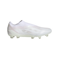 adidas X CrazyFast.1 Laceless FG Firm Ground Soccer Cleat - Cloud White / Cloud White