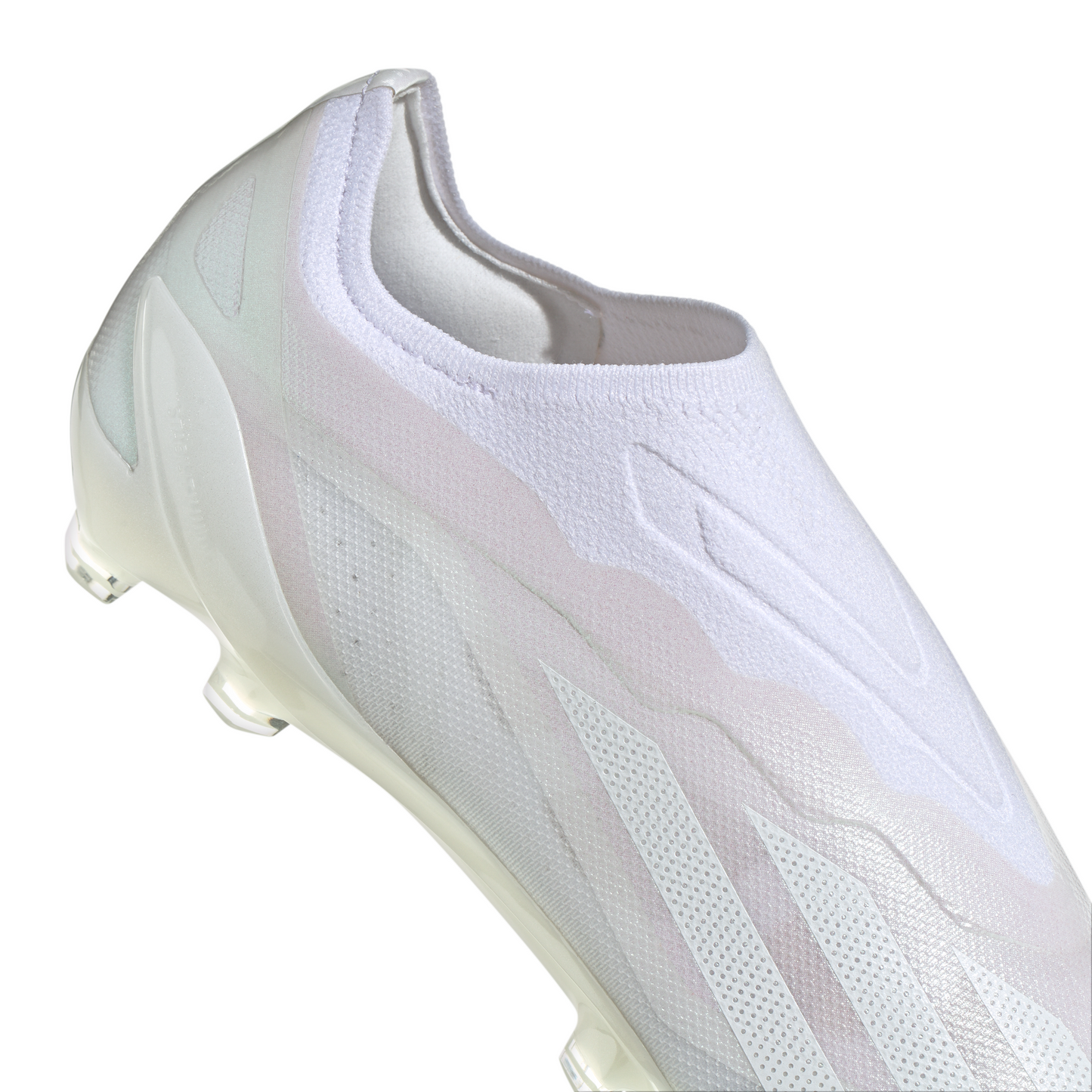 adidas X CrazyFast.1 Laceless FG Firm Ground Soccer Cleat - Cloud White / Cloud White