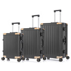 Grande valise rigide 28 pouces en polycarbonate, idéale pour les voyages longue durée