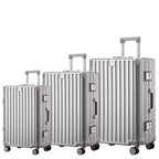 Ensemble de 3 Valises de Voyage Rigides – Cabine, Moyenne et Grande, Légères et Résistantes pour Bagages Avion