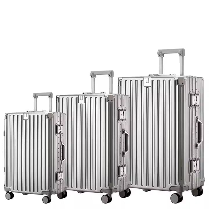 Ensemble de 3 Valises de Voyage Rigides – Cabine, Moyenne et Grande, Légères et Résistantes pour Bagages Avion
