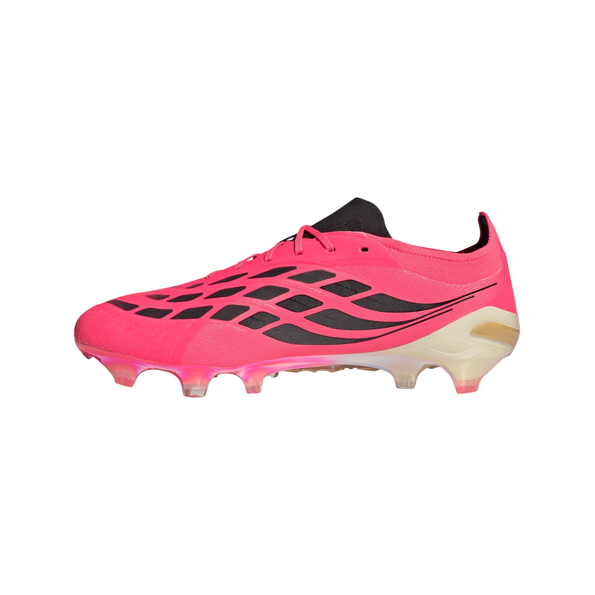 adidas Predator Elite FG Firm Ground Soccer Cleats- Solar Turbo / Thermal Chrome / Core Black