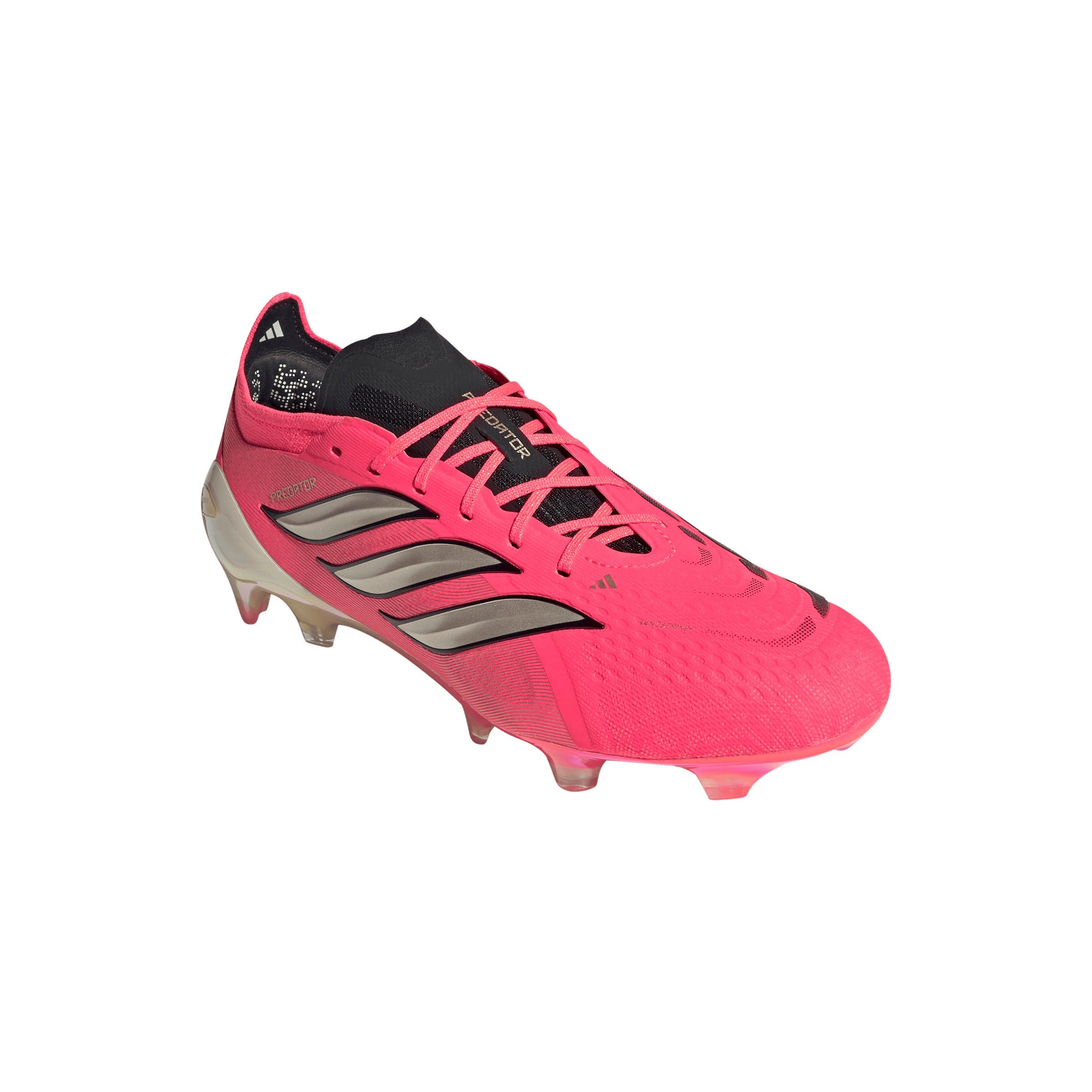 adidas Predator Elite FG Firm Ground Soccer Cleats- Solar Turbo / Thermal Chrome / Core Black