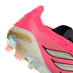 adidas Predator Elite FG Firm Ground Soccer Cleats- Solar Turbo / Thermal Chrome / Core Black