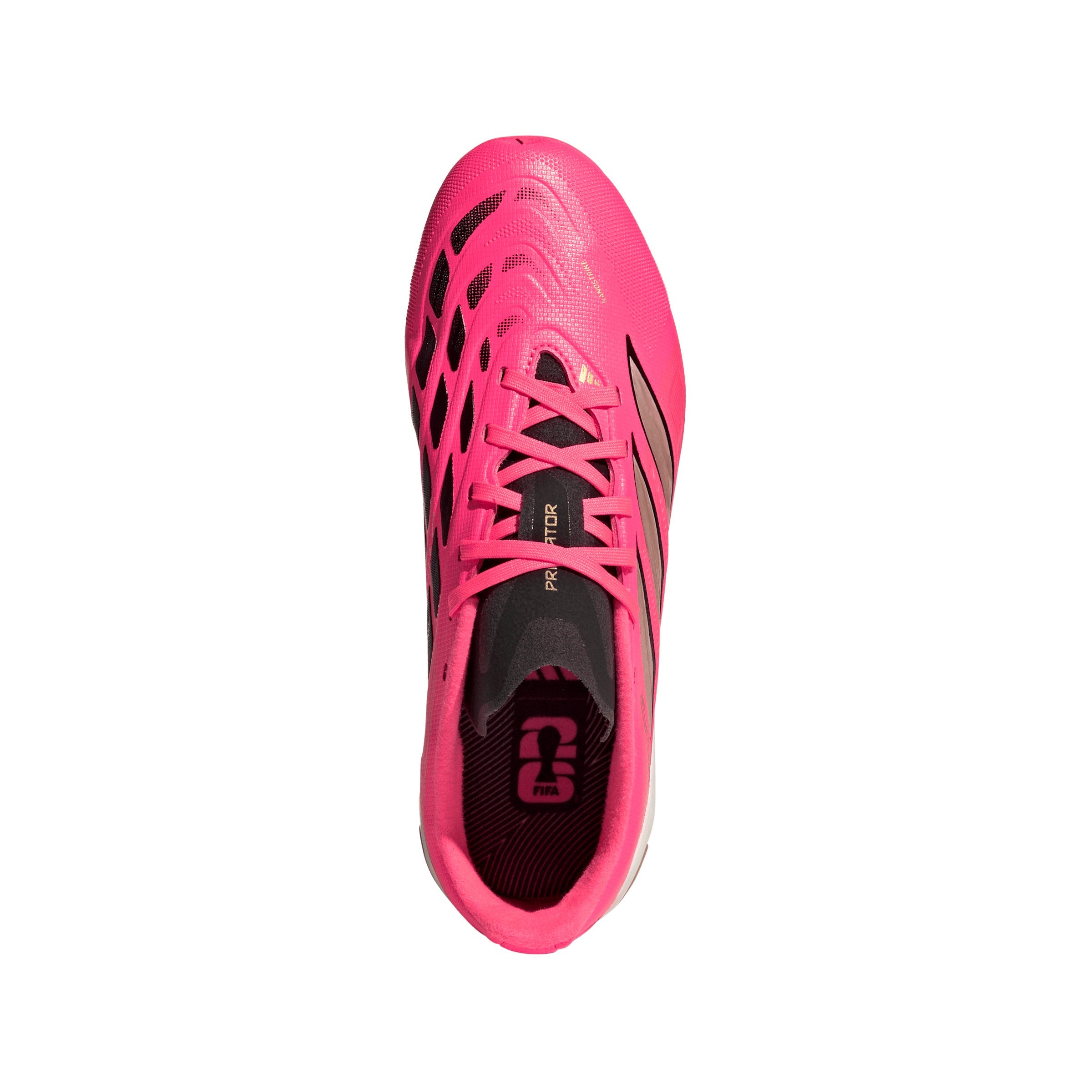 adidas Predator League FG Junior Firm Ground Soccer Cleats - Solar Turbo / Thermal Chrome / Core Black
