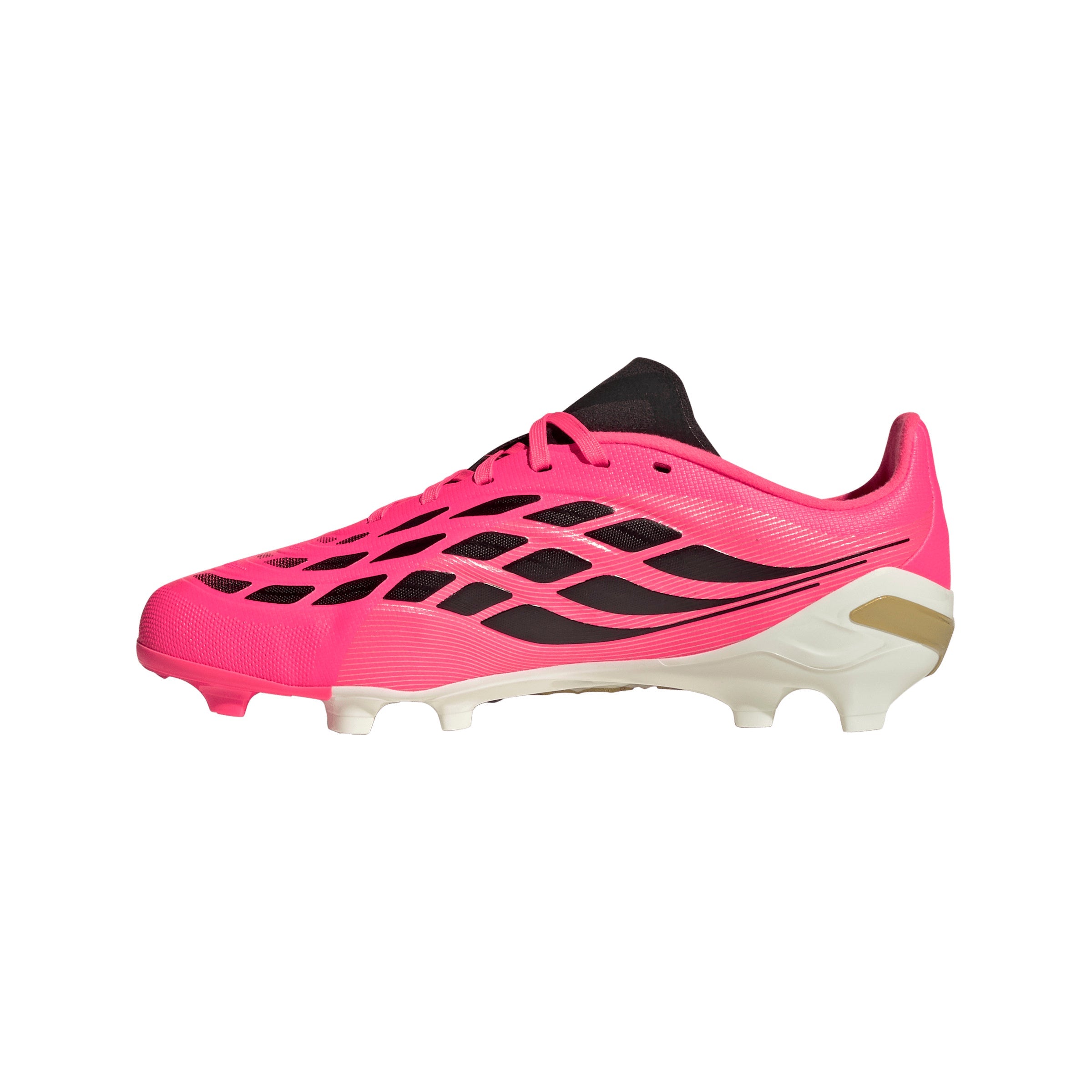 adidas Predator League FG Junior Firm Ground Soccer Cleats - Solar Turbo / Thermal Chrome / Core Black