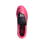 adidas Predator League FoldTongue  FT FG Junior Firm Ground Soccer Cleat - Solar Turbo / Thermal Chrome / Core Black