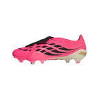adidas Predator Pro FoldTongue FT FG Firm Ground Soccer Cleats- Solar Turbo/Thermal Chrome/Core Black