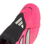 adidas Predator Pro FoldTongue FT FG Firm Ground Soccer Cleats- Solar Turbo/Thermal Chrome/Core Black