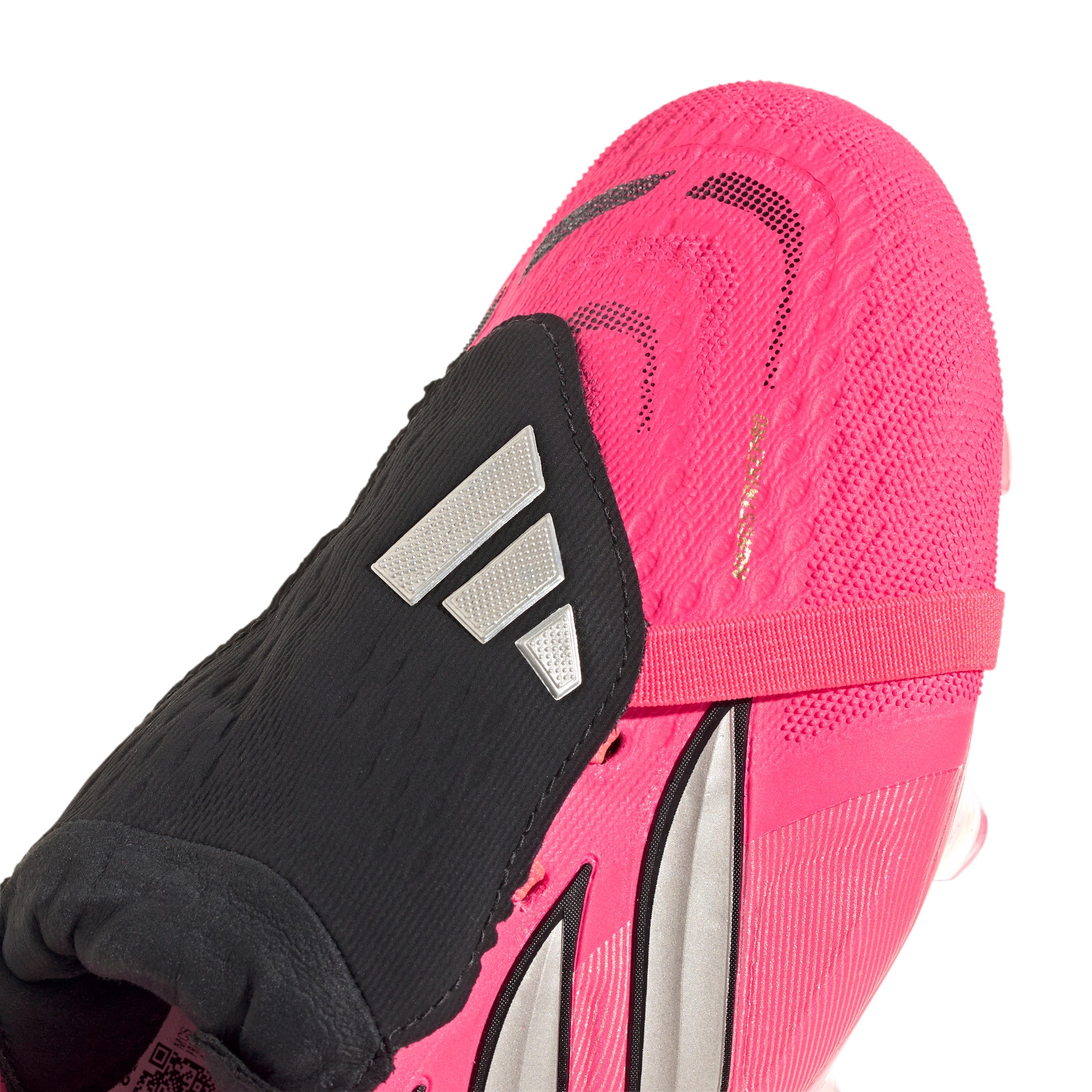 adidas Predator Pro FoldTongue FT FG Firm Ground Soccer Cleats- Solar Turbo/Thermal Chrome/Core Black