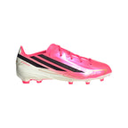 adidas F50 Hyperfast League Kids FG Firm Ground Soccer Cleats-  Solar Turbo / Core Black / Gold Metallic