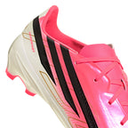 adidas F50 Hyperfast League Kids FG Firm Ground Soccer Cleats-  Solar Turbo / Core Black / Gold Metallic