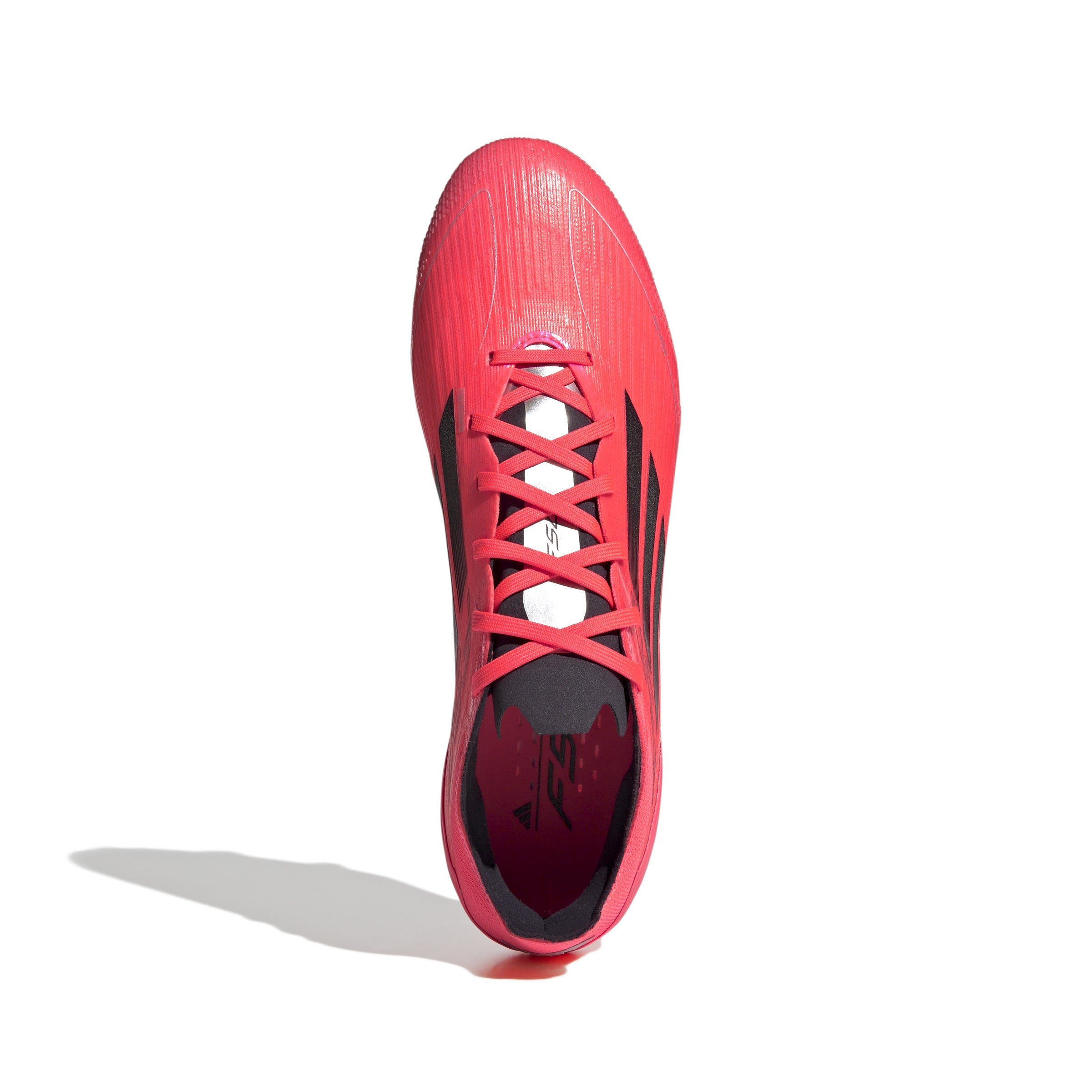 adidas F50 Pro FG Firm Ground Soccer Cleat 	Turbo/ Aurora Black/ Platinum Metallic