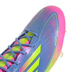 adidas F50 Elite FG Firm Ground Soccer Cleat - Blue Fusion/Lucid Lemon/Lucid Pink