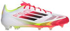Adidas F50 Elite FG/MG-White/Lucid Red Volt