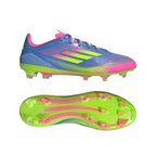 adidas F50 Pro FG Firm Ground Soccer Cleat-Blue Fusion / Lucid Lemon / Lucid Pink