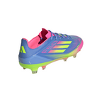 adidas F50 Pro FG Firm Ground Soccer Cleat-Blue Fusion / Lucid Lemon / Lucid Pink