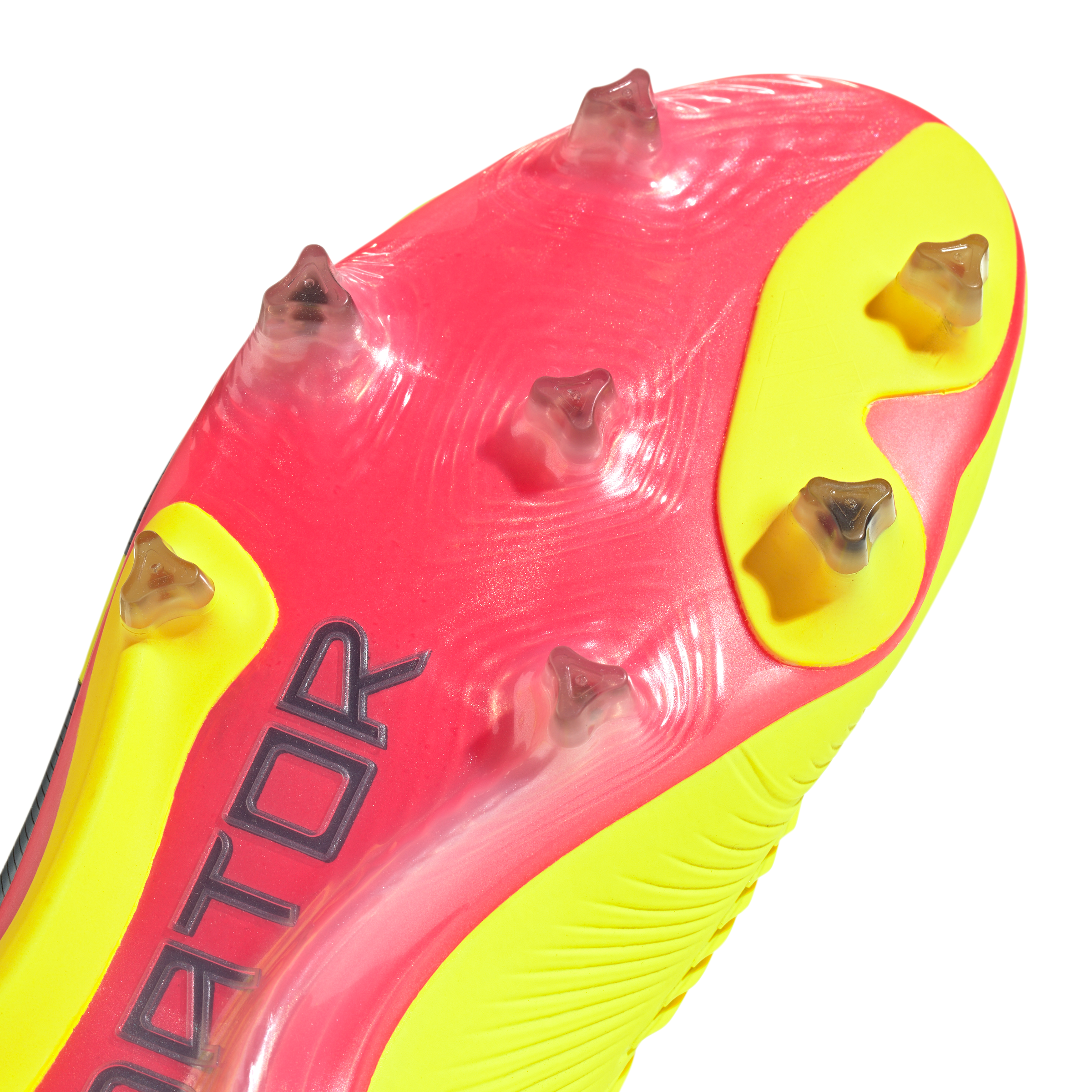 adidas Predator Elite Laceless FG Firm Ground Soccer Cleat - Solar Yellow/Core Black/Solar Red