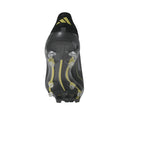 adidas F50 Elite Laceless FG- Core Black / Iron Metallic / Gold Metallic