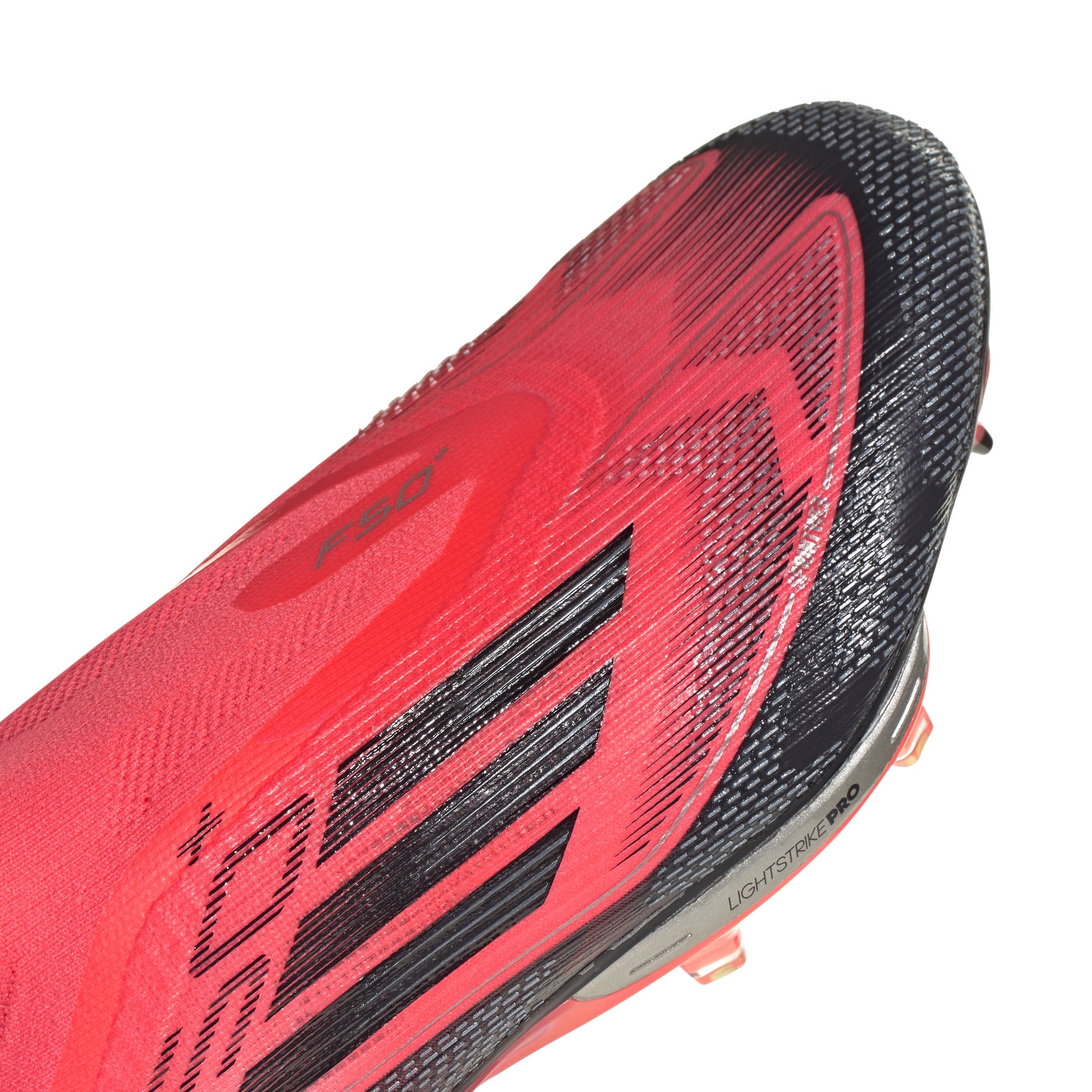 adidas F50 + FG Firm Ground Soccer Cleat Turbo/ Aurora Black/ Platinum Metallic
