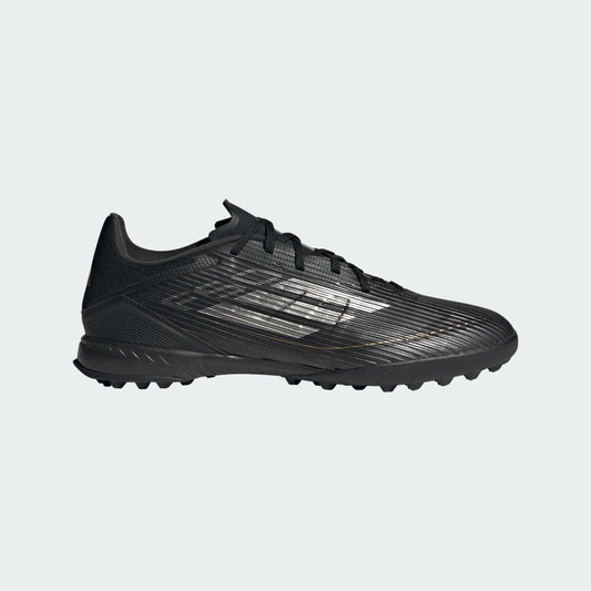adidas F50 League TF  Cloud Black/Iron Metallic/Gold Metallic