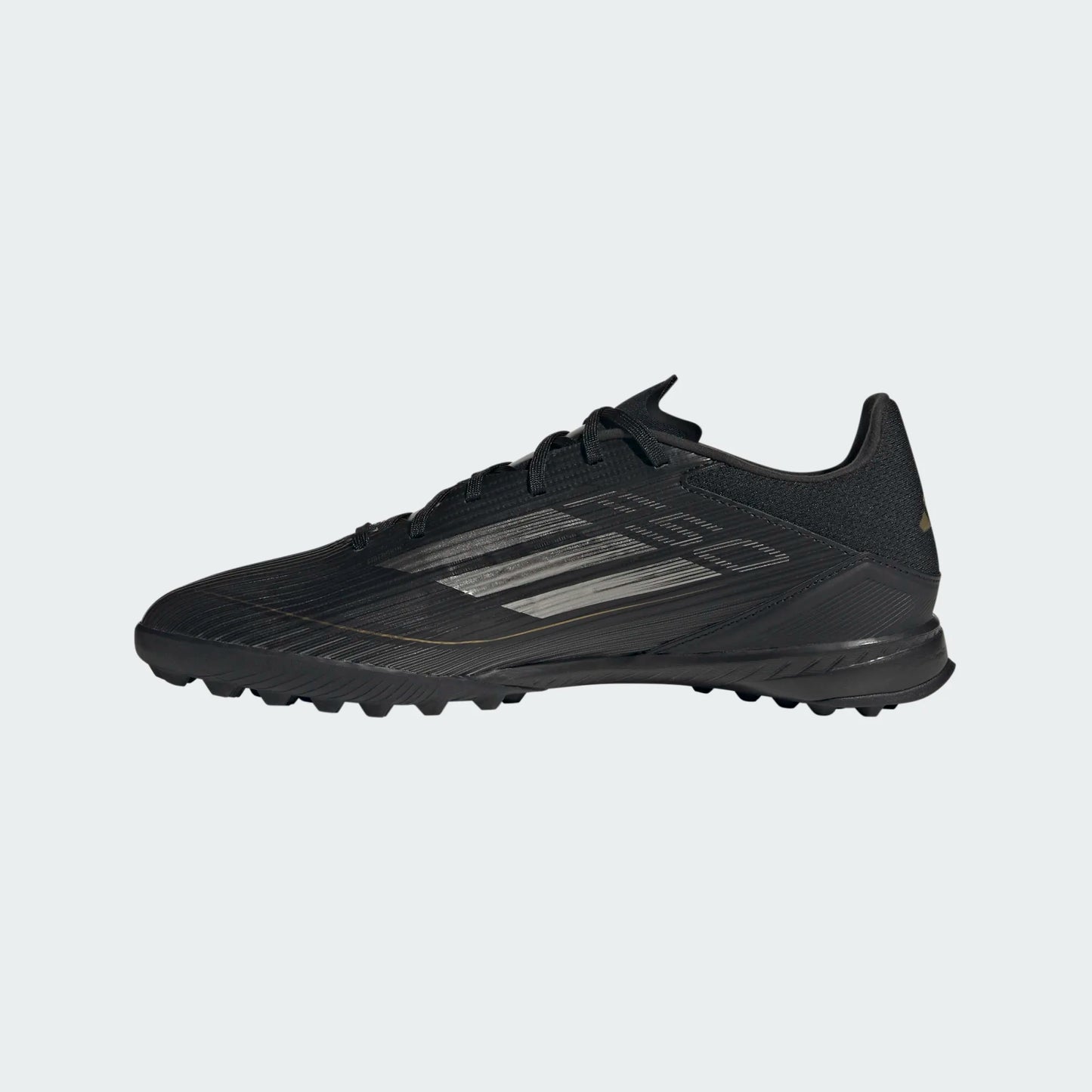 adidas F50 League TF  Cloud Black/Iron Metallic/Gold Metallic
