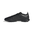 adidas Predator League TF Turf Soccer Cleats- Core Black/Carbon/Gold